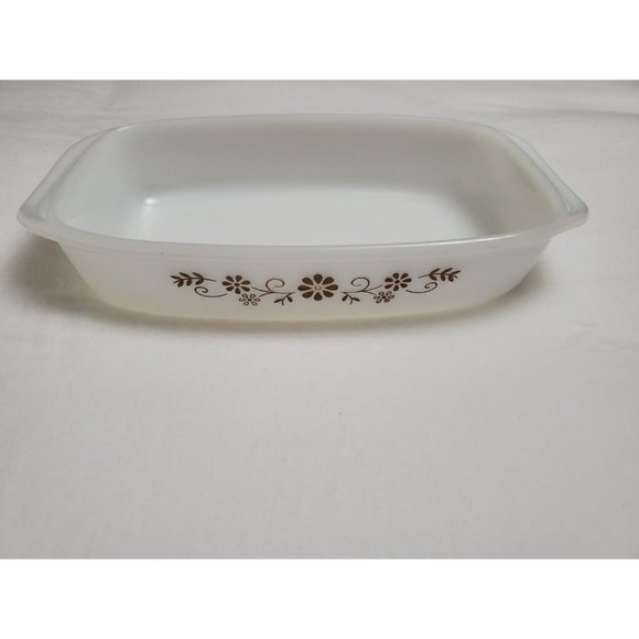 Vintage Dynaware Pyr-o-Rey Brown Daisy Mini Casseroles~Bowls~Custard Cup Lot 8 - Picture 11 of 12